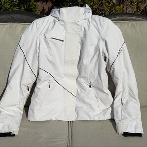 SPYDER Spylon Women’s Ski & Snowboard Insulated Jacket Size 8 White